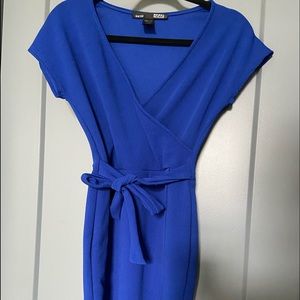 Blue Bodycon minidress